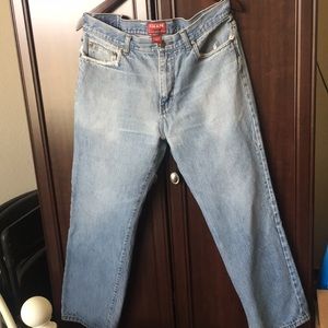 Chaps women’s denim 100% cotton 38 waist 28 inseam